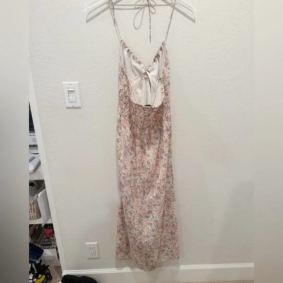 VICI X SUMMER OF DIANE Pink Floral Halter Dress - Picture 3 of 9